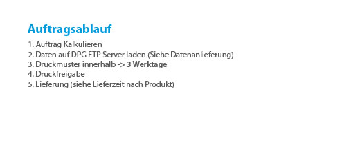 Auftragsablauf